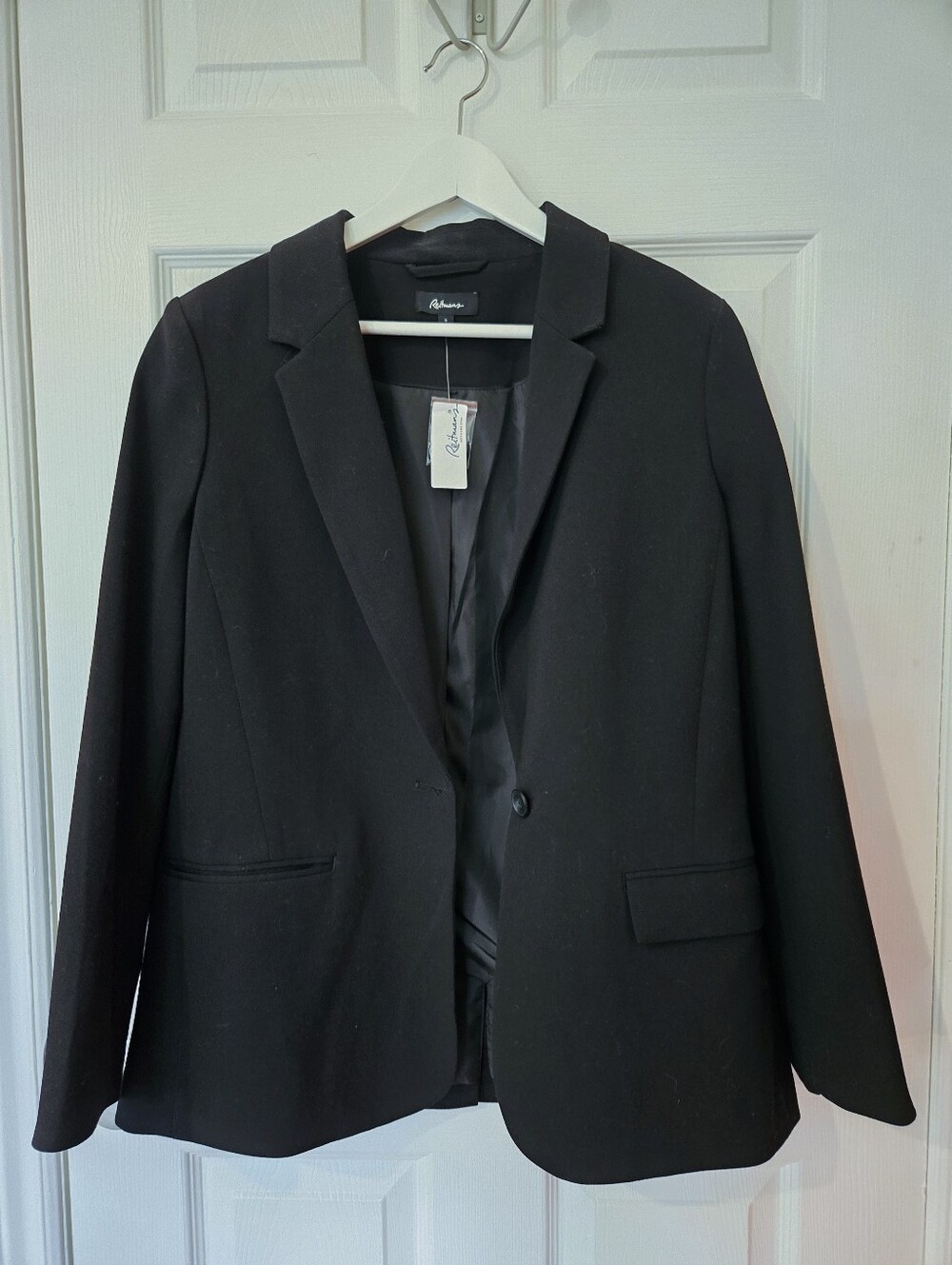 NWT Black Reitmans Blazer Womens